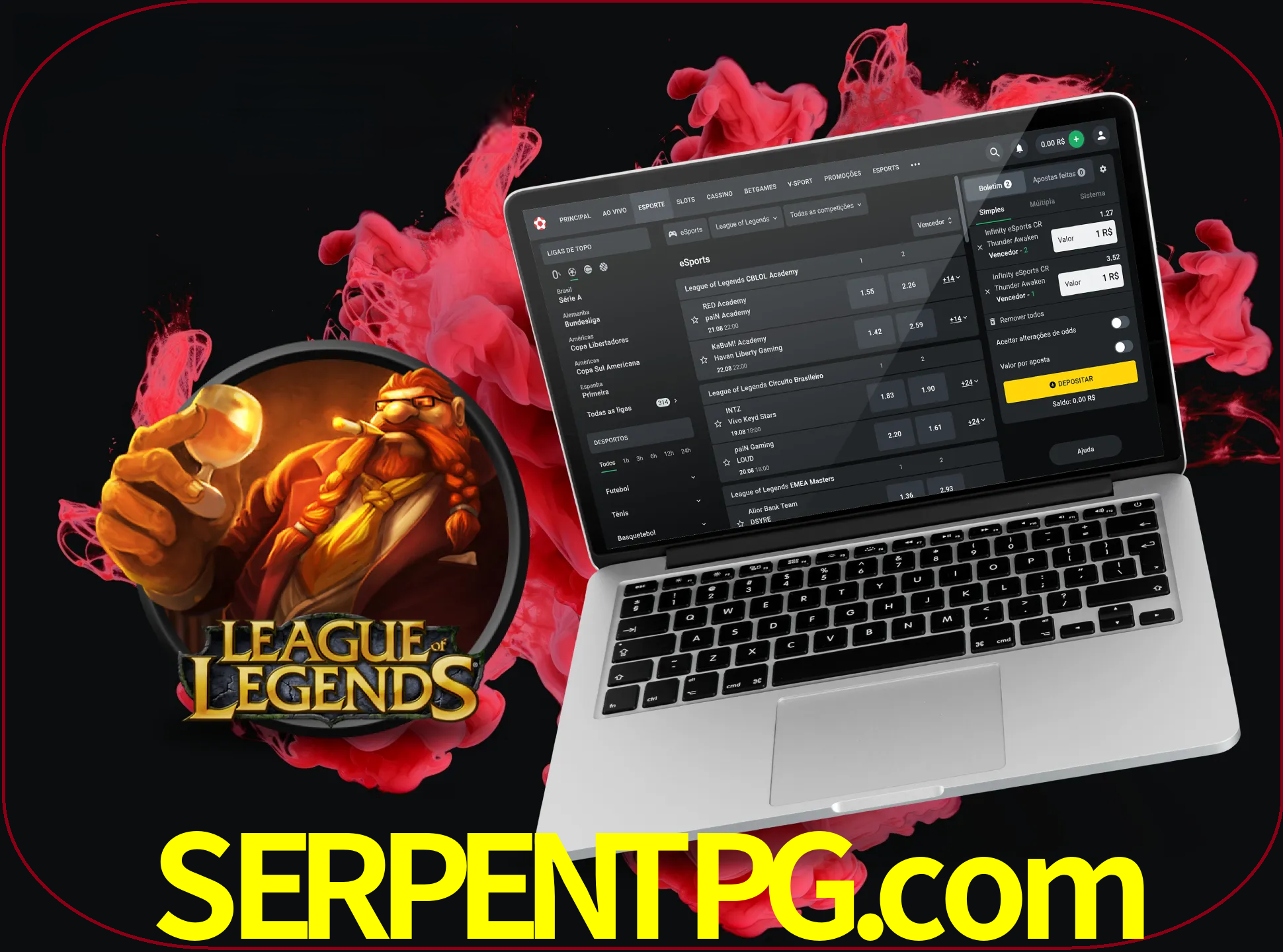 Se é um fã deste jogo, muitos torneios fantásticos que o vão surpreender estão disponíveis no serpentpg.