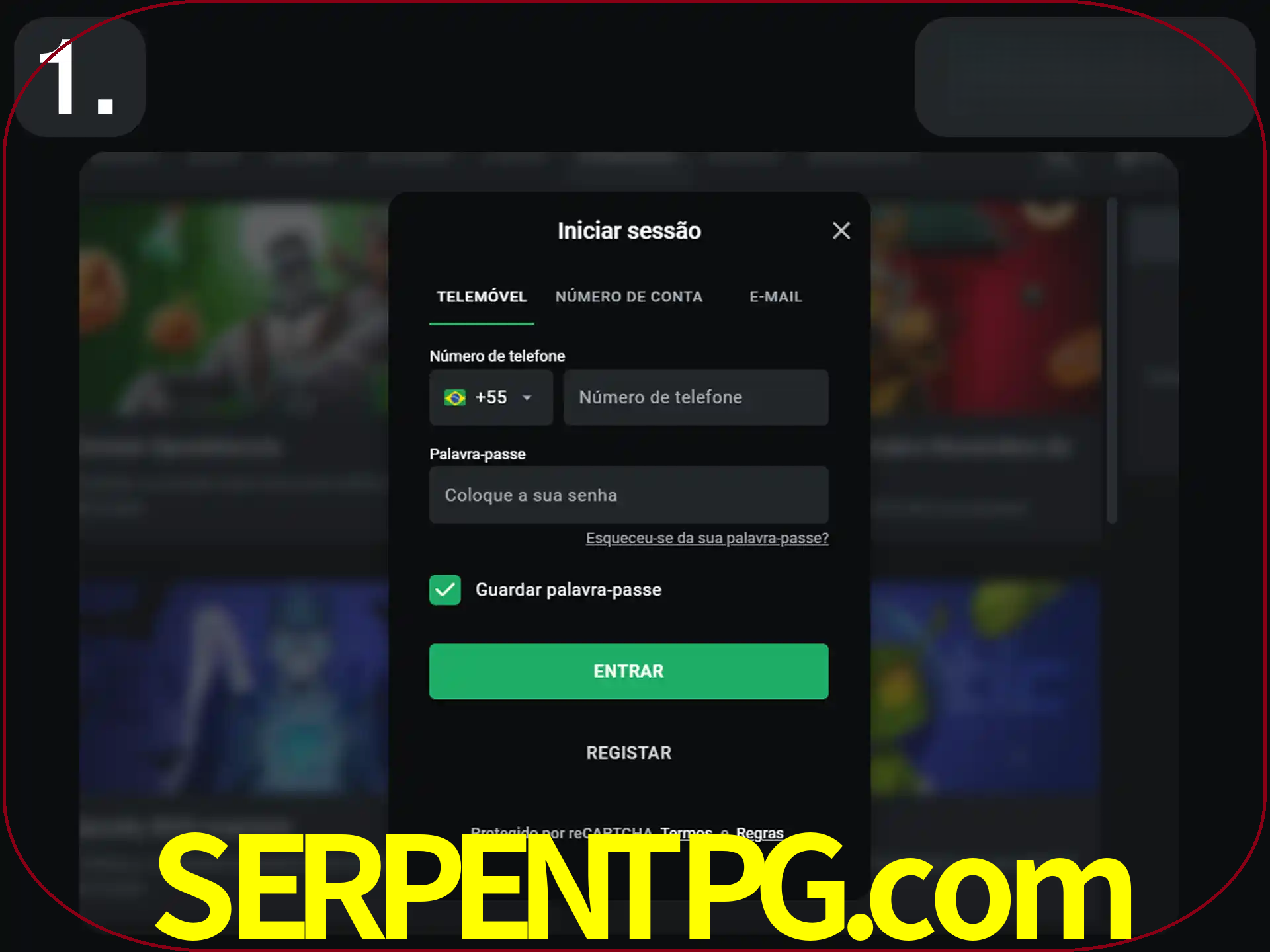 Acesse o site.
